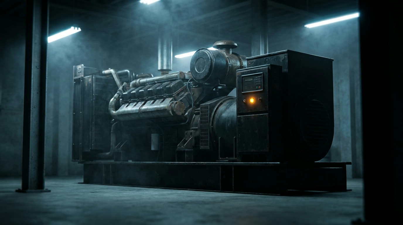 Industrial standby generator