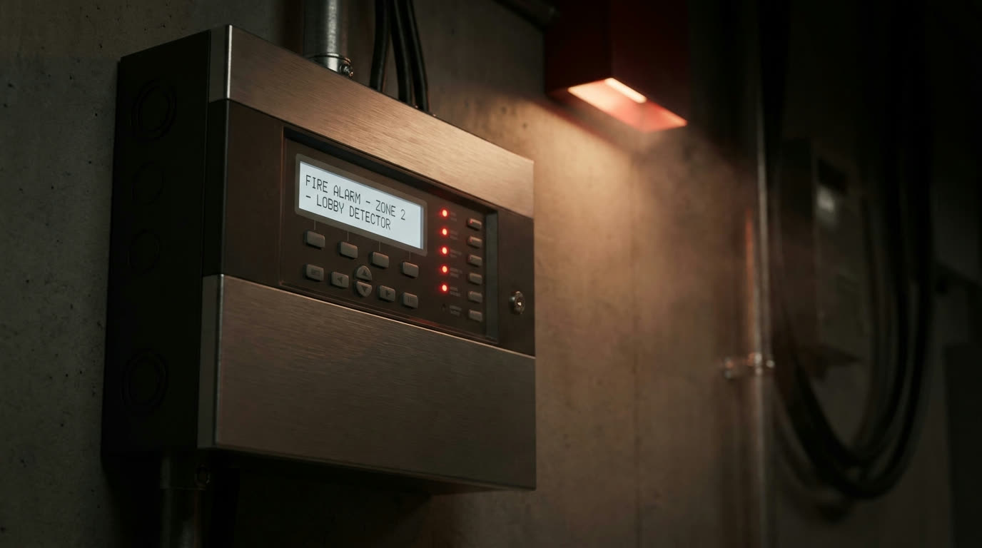 Fire alarm control panel